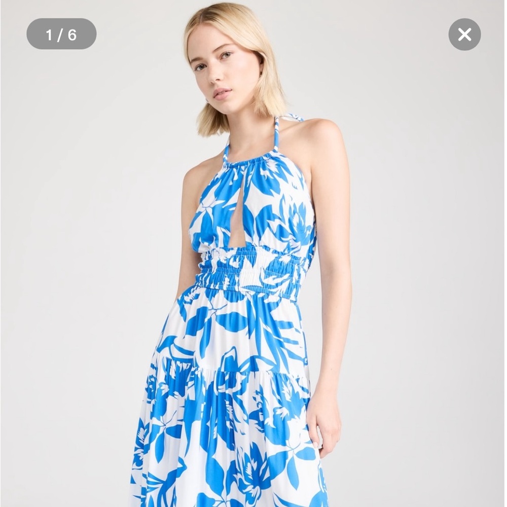 NWOT MINKPINK Raven Midi Dress